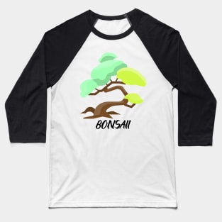 Bonsai Tree Green Peace Enviroment Baseball T-Shirt